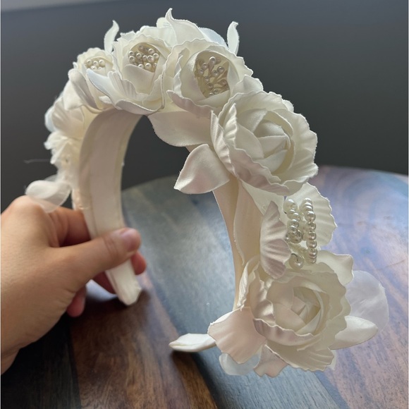 Bridal handmade head piece main image 5